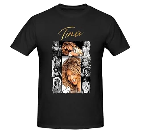 Tinas Turners Shirt, Tinas Turners Rest in Peace T-Shirt, Vintage 70er Jahre Icon Sänger Shirt, Retro Musical Shirt von FJAUOQ
