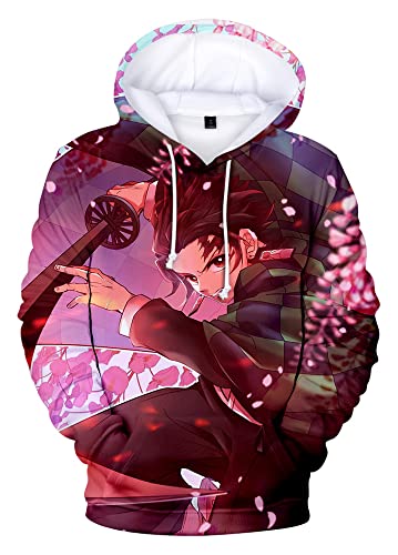 FJHYEEBN Demon Slayer Hoodie Herren Kapuzenpullover 3D Print Pullover Winter Männer Kapuzenpulli Lässiger Langarm-03010-M1 FJHYEEBN Demon Slayer Hoodie Herren Kapuzenpullover 3D Print Pullover Winter Männer Kapuzenpulli Lässiger Langarm-03010-M1 von FJHYEEBN