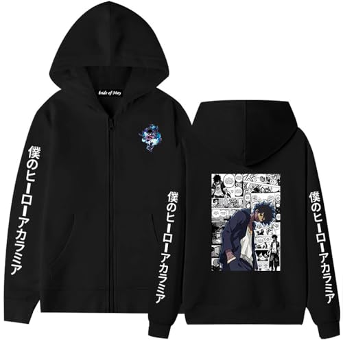 FJHYEEBN My Hero Academia Anime Jacken Warmer lässiger lockerer Kapuzenpullover Bequeme Anime Langarm mit Reißverschluss Todoroki Shoto Cosplay Sweatshirt-02D-XL FJHYEEBN My Hero Academia Anime Jacken Warmer lässiger lockerer Kapuzenpullover Bequeme Anime Langarm mit Reißverschluss Todoroki Shoto Cosplay Sweatshirt-02D-XL von FJHYEEBN