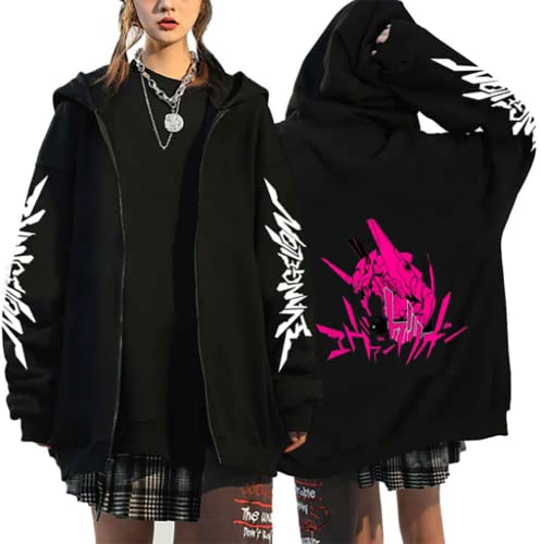 FJHYEEBN Neon Genesis Evangelion Reißverschluss Anime Hoodie Asuka Langley Soryu Ayanami Rei Cosplay Cosplay Anime Hoodie-003-XXL FJHYEEBN Neon Genesis Evangelion Reißverschluss Anime Hoodie Asuka Langley Soryu Ayanami Rei Cosplay Cosplay Anime Hoodie-003-XXL von FJHYEEBN