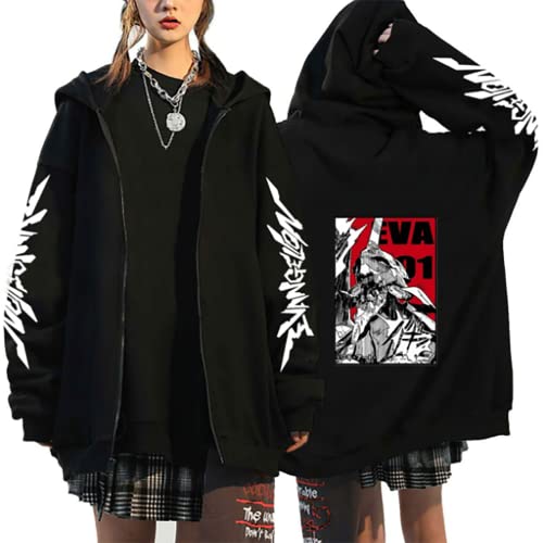 FJHYEEBN Neon Genesis Evangelion Reißverschluss Anime Hoodie Asuka Langley Soryu Ayanami Rei Cosplay Cosplay Anime Hoodie-005-XXL FJHYEEBN Neon Genesis Evangelion Reißverschluss Anime Hoodie Asuka Langley Soryu Ayanami Rei Cosplay Cosplay Anime Hoodie-005-XXL von FJHYEEBN
