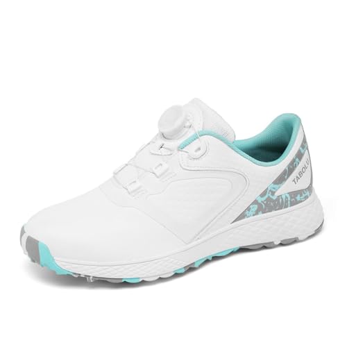 FJJLOVE Männer Frauen wasserdichte Golf Sport Turnschuhe, Anfänger Golfer Schuhe Anti Rutsch Flexible Casual Walking Sportschuhe,Blau,37 EU FJJLOVE Männer Frauen wasserdichte Golf Sport Turnschuhe, Anfänger Golfer Schuhe Anti Rutsch Flexible Casual Walking Sportschuhe,Blau,37 EU von FJJLOVE