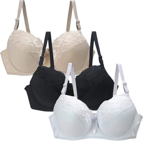 FJKVAVF Angebote des Tages Sale BH Grosse Grössen Push Up Sport BH Spaghettitrag Bügellose BHS Große Größen Bequemer Stabiler BH Klebe BH Für Große Brüste Marken Oberteile Damen Sale von FJKVAVF