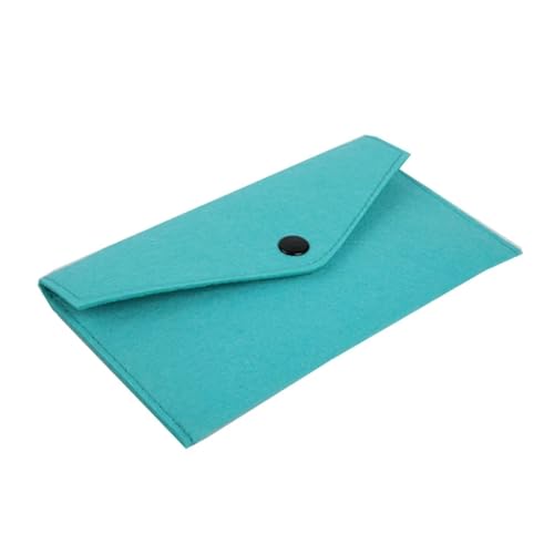 FJOADNVM Geldbeutel Damen Groß Filz Geldbörse Brieftasche Tasche Wechselgeld for Schlüsselkartenhalter Kreditkartenhalter(Green) von FJOADNVM