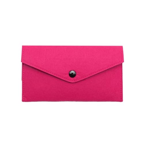 FJOADNVM Geldbeutel Damen Groß Filz Geldbörse Brieftasche Tasche Wechselgeld for Schlüsselkartenhalter Kreditkartenhalter(for HP) von FJOADNVM