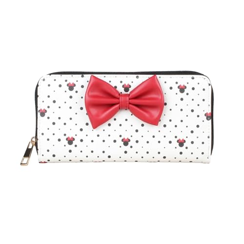 FJOADNVM Geldbeutel Damen Groß Süße Damenbrieftasche mit Reißverschluss, personalisierte Kartentasche und Münzbörse von FJOADNVM