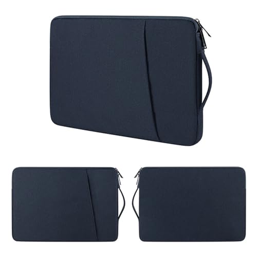 FJOADNVM Notebook Tasche Laptop-Hülle Handtasche Fall for 13 13,3 14 15 15,6 15,4 Zoll wasserdichte Tasche Notebook-Abdeckung(Blue,15.6 Inch) von FJOADNVM