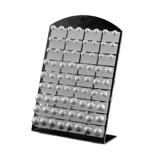 Schmuck Ohrringe 36 Paar weiße runde Kunstperlen-Ohrstecker mit Edelstahl-Ohrring-Stick-Schmuck 6 8 10,0 mm Perle von FJOADNVM