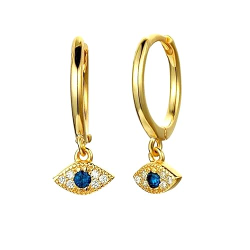 Schmuck Ohrringe Design Gold Farbe Creolen for Frauen Edelstahl Kleine Huggie Ohrringe Piercing Schmuck(Y20360 Gold) von FJOADNVM