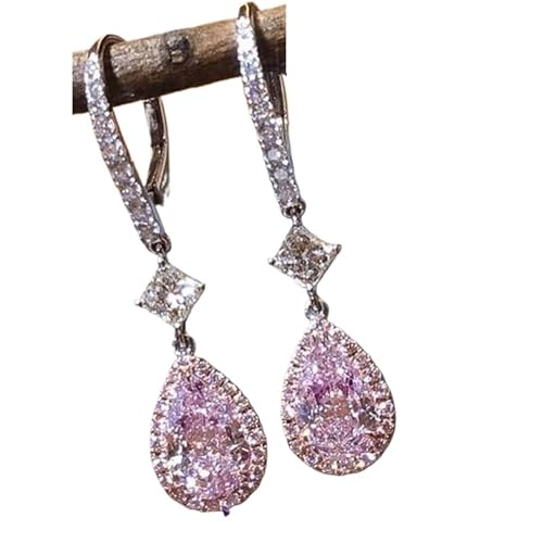 Schmuck Ohrringe Silber Farbe/Gold Farbe Sky Blue Drop Ohrringe Frauen Temperament dame Zubehör Täglichen Tragen Party Erklärung Schmuck(Color03) von FJOADNVM