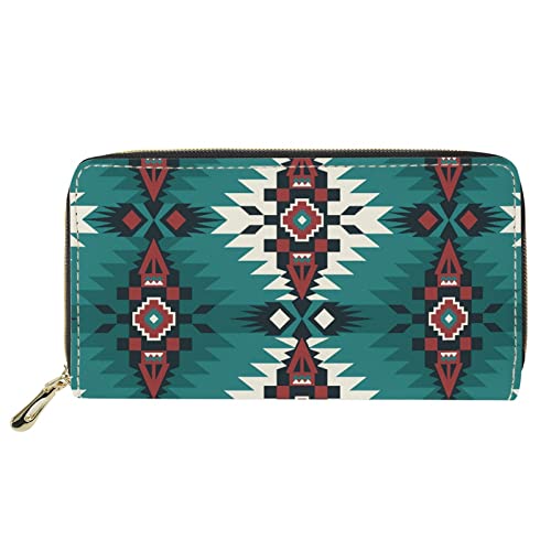 FJQWKLF Frauen Mädchen Leder Geldbörsen Lange Geldbörse Reißverschluss Clutch Bag Kartenhalter Organizer Tribal Patterns FJQWKLF Frauen Mädchen Leder Geldbörsen Lange Geldbörse Reißverschluss Clutch Bag Kartenhalter Organizer Tribal Patterns von FJQWKLF