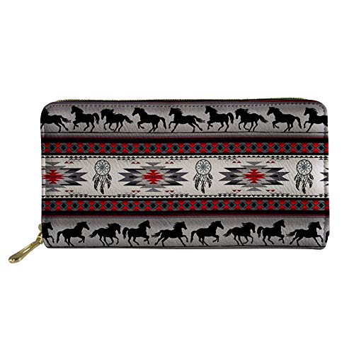 FJQWKLF Geldbörse mit Mehreren Karten, freches Frettchen-Muster, wasserdichte Münzklammer, PU-Leder, Kreditkartenetui, Clutch-Geldbörse von FJQWKLF