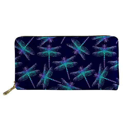 FJQWKLF Geldbörse mit Mehreren Karten, freches Frettchen-Muster, wasserdichte Münzklammer, PU-Leder, Kreditkartenetui, Clutch-Geldbörse von FJQWKLF