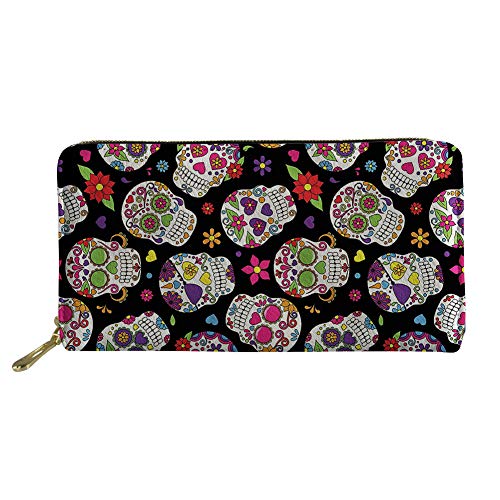 FJQWKLF Geldbörse mit Mehreren Karten, freches Frettchen-Muster, wasserdichte Münzklammer, PU-Leder, Kreditkartenetui, Clutch-Geldbörse von FJQWKLF