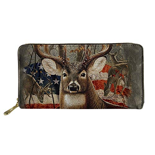 FJQWKLF Geldbörse mit Mehreren Karten, freches Frettchen-Muster, wasserdichte Münzklammer, PU-Leder, Kreditkartenetui, Clutch-Geldbörse von FJQWKLF