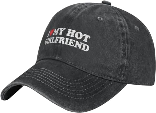 FJQWKLF Herz I Love My Hot Girlfriend Baseball Cap Herren Hüte Sonnenhut für Frauen Cowboyhut Papa Hut Trucker Hut Schwarz FJQWKLF Herz I Love My Hot Girlfriend Baseball Cap Herren Hüte Sonnenhut für Frauen Cowboyhut Papa Hut Trucker Hut Schwarz von FJQWKLF