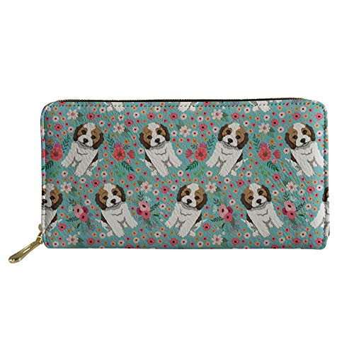 FJQWKLF Lady Multifunktions-Crad-Halter Mädchen Leichte Brieftasche Frauen wasserdichte Geldbörse mit Metallreißverschluss von FJQWKLF