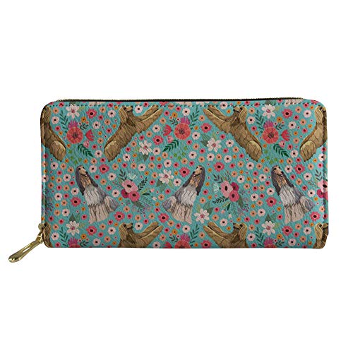 FJQWKLF Lady Multifunktions-Crad-Halter Mädchen Leichte Brieftasche Frauen wasserdichte Geldbörse mit Metallreißverschluss von FJQWKLF