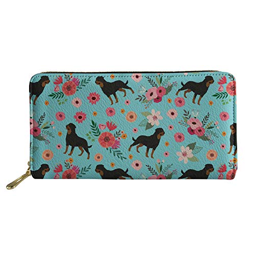 FJQWKLF Lady Multifunktions-Crad-Halter Mädchen Leichte Brieftasche Frauen wasserdichte Geldbörse mit Metallreißverschluss von FJQWKLF