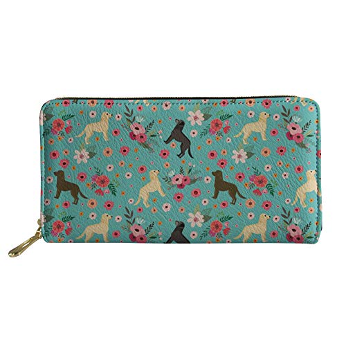 FJQWKLF Lady Multifunktions-Crad-Halter Mädchen Leichte Brieftasche Frauen wasserdichte Geldbörse mit Metallreißverschluss von FJQWKLF