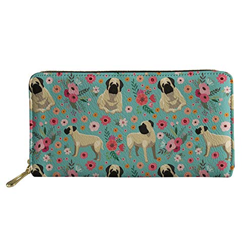 FJQWKLF Lady Multifunktions-Crad-Halter Mädchen Leichte Brieftasche Frauen wasserdichte Geldbörse mit Metallreißverschluss von FJQWKLF