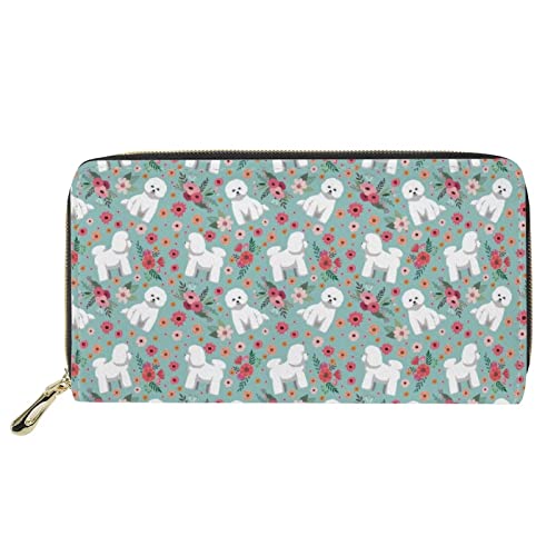 FJQWKLF Lange Leder Geldbörse Frauen Geschenk Geldbörse Telefon Kartenhalter Kupplung Kapazität Tasche von FJQWKLF