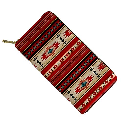 FJQWKLF Leder Geldbörse Geldbörse Kosmetik Make-up Tasche Handy Geldbörse Tasche RFID blockierende Reißverschlusstasche Brieftasche Kartenetui Abstraktes Design FJQWKLF Leder Geldbörse Geldbörse Kosmetik Make-up Tasche Handy Geldbörse Tasche RFID blockierende Reißverschlusstasche Brieftasche Kartenetui Abstraktes Design von FJQWKLF
