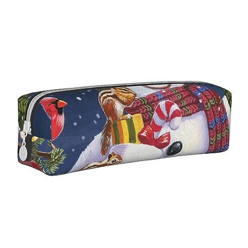 FJQWKLF Lustige Flip-Flops-Hausschuhe, stilvolles Federmäppchen aus Leder – Sorgen Sie für Ordnung bei Ihren Schreibwaren! von FJQWKLF