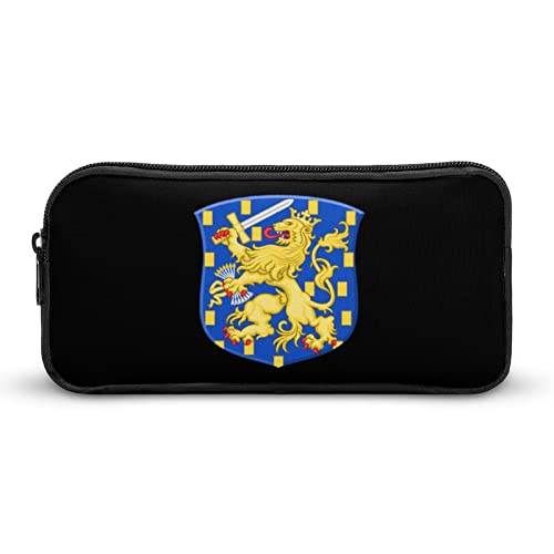 FJQWKLF Niederlande Royal Arms Bedrucktes Federmäppchen, Stiftebeutel, Halter, Schreibwarenbox, Make-up-Organizer, Aufbewahrungstasche von FJQWKLF