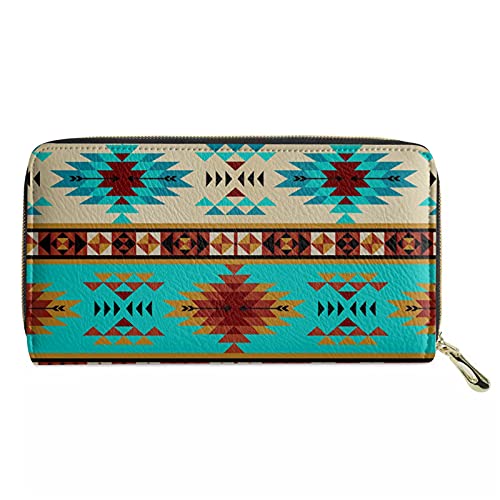 FJQWKLF Polynesion Print Damen Herren Geldbörsen mit Reißverschluss, modische wasserdichte Geldbörse für Reisen, Kartenetuis, Geld-Organizer, Taschen zum Wechseln von FJQWKLF