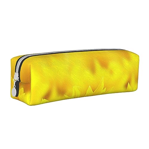 FJQWKLF Stilvolles Federmäppchen aus Alpaka-Leder – Sorgen Sie für Ordnung bei Ihren Schreibwaren! von FJQWKLF