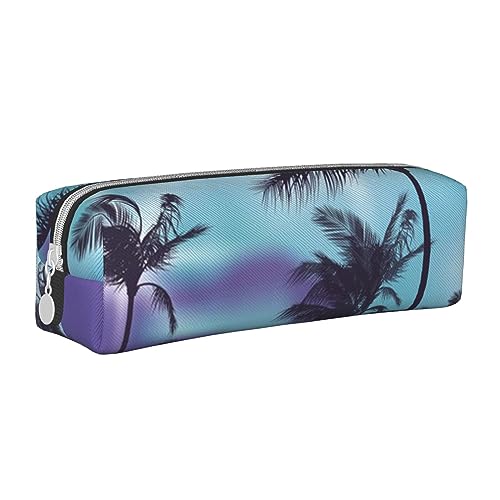 FJQWKLF Stilvolles Federmäppchen aus Leder im Bibliotheks-Bücherregal-Stil – Sorgen Sie für Ordnung bei Ihren Schreibwaren! von FJQWKLF