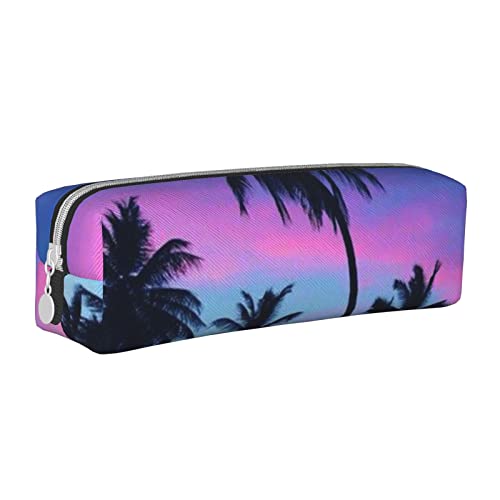 FJQWKLF Stilvolles Federmäppchen aus Leder im Bibliotheks-Bücherregal-Stil – Sorgen Sie für Ordnung bei Ihren Schreibwaren! von FJQWKLF