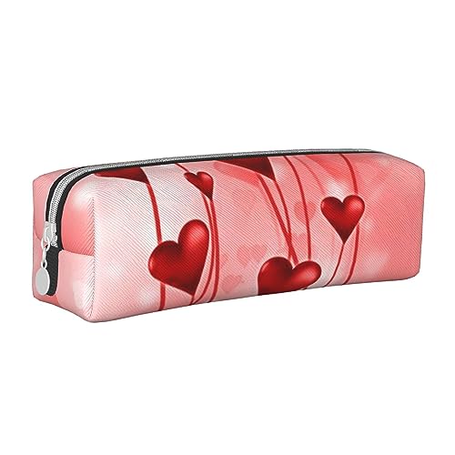 FJQWKLF Stilvolles Federmäppchen aus Leder im Galaxy Space Art-Stil – Sorgen Sie für Ordnung bei Ihren Schreibwaren! von FJQWKLF