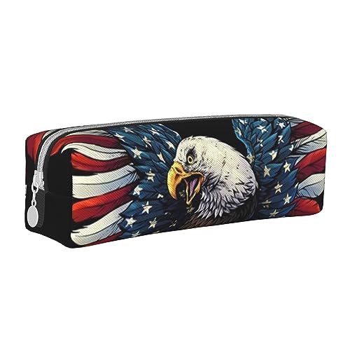 FJQWKLF Stilvolles Federmäppchen aus Leder im Galaxy Space Art-Stil – Sorgen Sie für Ordnung bei Ihren Schreibwaren! von FJQWKLF