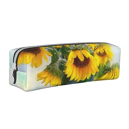 FJQWKLF Stilvolles Federmäppchen aus Leder im Galaxy Space Art-Stil – Sorgen Sie für Ordnung bei Ihren Schreibwaren! von FJQWKLF