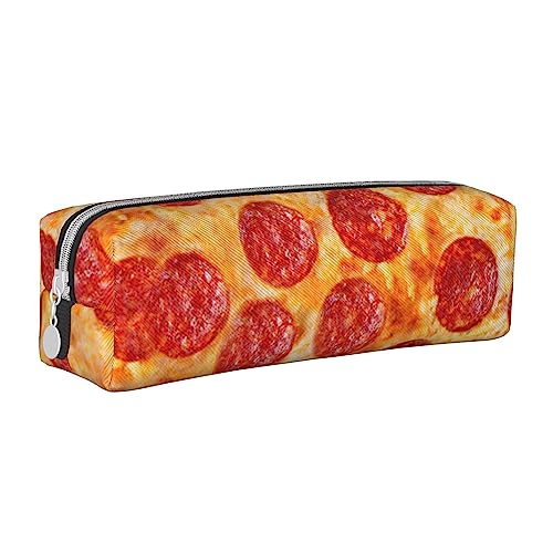 FJQWKLF Stilvolles Federmäppchen aus Leder mit der Aufschrift „Meeresschildkröte schwimmt über Einer Koralle – Sorgen Sie für Ordnung bei Ihren Schreibwaren! von FJQWKLF