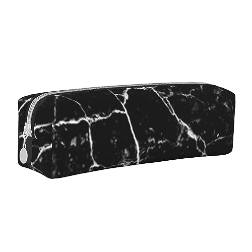 FJQWKLF Stilvolles Federmäppchen aus Leder mit der Aufschrift „Meeresschildkröte schwimmt über Einer Koralle – Sorgen Sie für Ordnung bei Ihren Schreibwaren! von FJQWKLF