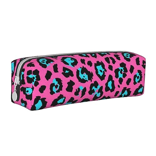 FJQWKLF Stilvolles Federmäppchen aus Leder mit der Aufschrift „Meeresschildkröte schwimmt über Einer Koralle – Sorgen Sie für Ordnung bei Ihren Schreibwaren! von FJQWKLF