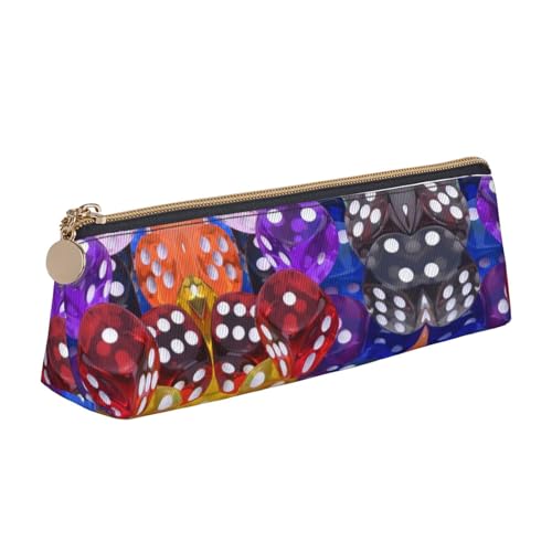 Federmäppchen aus Leder mit lustigem Kuhkopf-Motiv, Tiermotiv, schwarz-weißer Aufdruck, dreieckige Federbox, Tasche, Federmäppchen, Organizer für Büro, Hochschule, Schule, Erwachsene, Teenager, Mädche Federmäppchen aus Leder mit lustigem Kuhkopf-Motiv, Tiermotiv, schwarz-weißer Aufdruck, dreieckige Federbox, Tasche, Federmäppchen, Organizer für Büro, Hochschule, Schule, Erwachsene, Teenager, Mädche von FJQWKLF