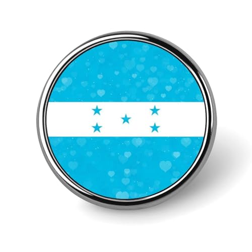 Glitzerndes Herz Honduras Runde Brosche Anstecknadel Anstecker Revers Krawattennadel für Frauen Männer Büroangestellte Lehrer Dekor Glitzerndes Herz Honduras Runde Brosche Anstecknadel Anstecker Revers Krawattennadel für Frauen Männer Büroangestellte Lehrer Dekor von FJQWKLF