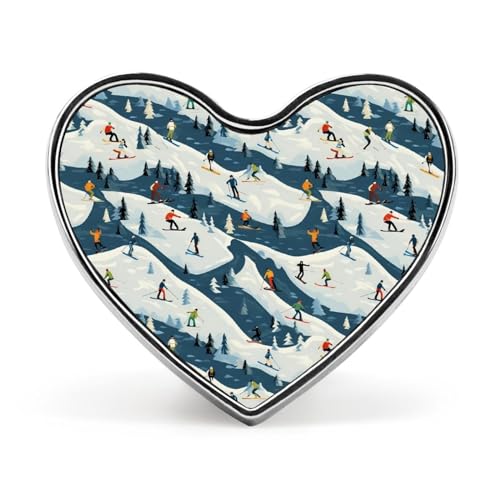 Kawaii Otter Herren Elegante Revers-Krawattennadel Herzknöpfe Brosche Anstecker Schmuck für Damen Kleidung Hut Accessoires Kawaii Otter Herren Elegante Revers-Krawattennadel Herzknöpfe Brosche Anstecker Schmuck für Damen Kleidung Hut Accessoires von FJQWKLF