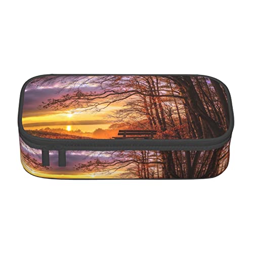 Left and Right Brain Advantage Großes Federmäppchen für Mädchen und Jungen, ästhetische Bleistifttasche mit mehreren Fächern für Erwachsene, praktischer Büro-Schreibwaren-Organizer für Kinder, Teenage von FJQWKLF