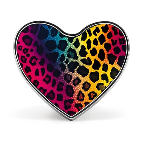Leopard LGBT Elegante Revers Krawattennadel Herz Knöpfe Brosche Abzeichen Pin Schmuck für Kleidung Hut Accessoires Leopard LGBT Elegante Revers Krawattennadel Herz Knöpfe Brosche Abzeichen Pin Schmuck für Kleidung Hut Accessoires von FJQWKLF