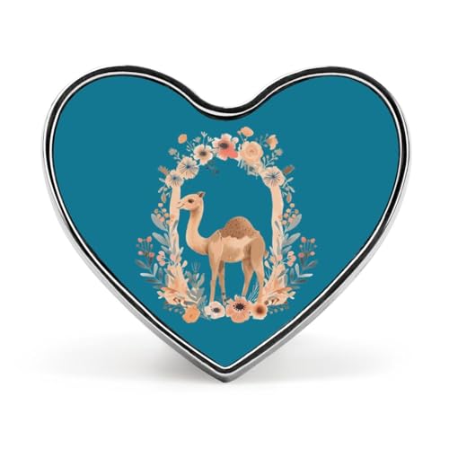Lustiger Dachs-Tier-Herren-Eleganter Revers-Krawattenstift Herzknöpfe Brosche Abzeichen Pin Schmuck für Frauen Kleidung Hut Zubehör von FJQWKLF
