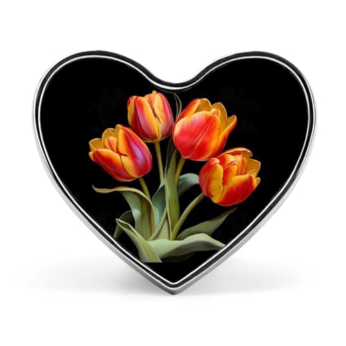 Panda Rainbow LGBT Stripes Elegante Revers-Krawattennadel für Herren mit Herzknöpfen, Brosche, Anstecker, Schmuck für Damen, Kleidung, Hutzubehör von FJQWKLF