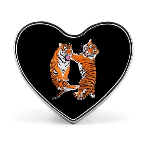 Vintage Klettern Bergsteiger Herren Elegante Revers Krawattennadel Herz Knöpfe Brosche Anstecker Schmuck für Frauen Kleidung Hut Accessoires von FJQWKLF