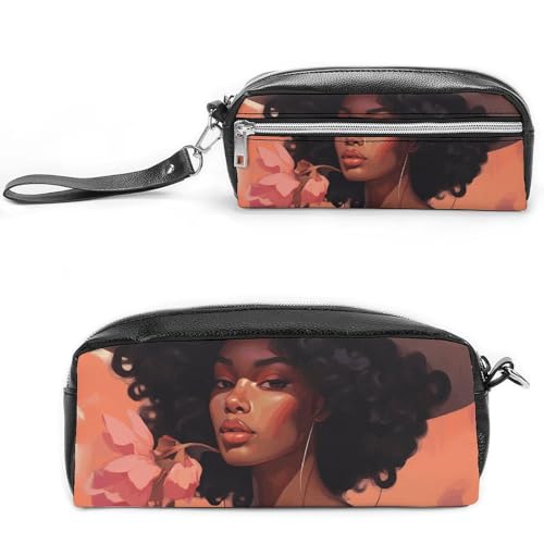 FJWKLRBV Federmäppchen mit Hut, bedrucktes Federmäppchen, Stifteetui, Organizer, kleine Kosmetiktasche, großes Federmäppchen FJWKLRBV Federmäppchen mit Hut, bedrucktes Federmäppchen, Stifteetui, Organizer, kleine Kosmetiktasche, großes Federmäppchen von FJWKLRBV