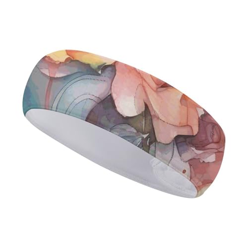 FJWKLRBV Sport Stirnband Rose in A Bottle Gedruckt Schweißband Stirnband Breite Stirnbänder Sport Stirnbänder für Laufen Yoga Alltag Workout Unisex FJWKLRBV Sport Stirnband Rose in A Bottle Gedruckt Schweißband Stirnband Breite Stirnbänder Sport Stirnbänder für Laufen Yoga Alltag Workout Unisex von FJWKLRBV