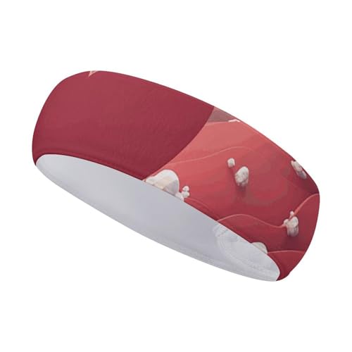 FJWKLRBV Sport Stirnband Wolken Und Herzen Gedruckt Schweißband Stirnband Breite Stirnbänder Sport Stirnbänder für Laufen Yoga Alltag Workout Unisex FJWKLRBV Sport Stirnband Wolken Und Herzen Gedruckt Schweißband Stirnband Breite Stirnbänder Sport Stirnbänder für Laufen Yoga Alltag Workout Unisex von FJWKLRBV